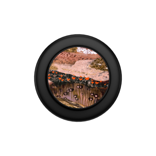 Wildmere | Terracotta Abstract Landscape MagSafe Grip