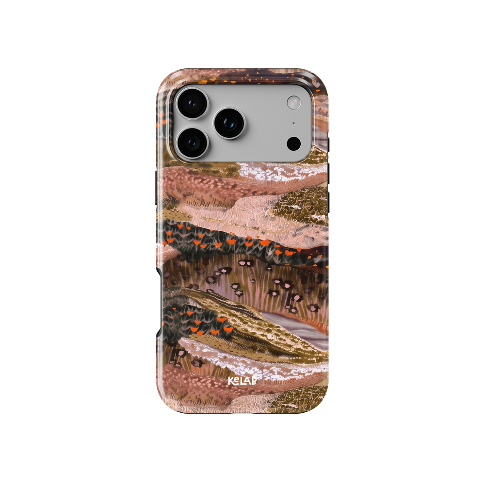 Wildmere | Terracotta Abstract Landscape iPhone Case