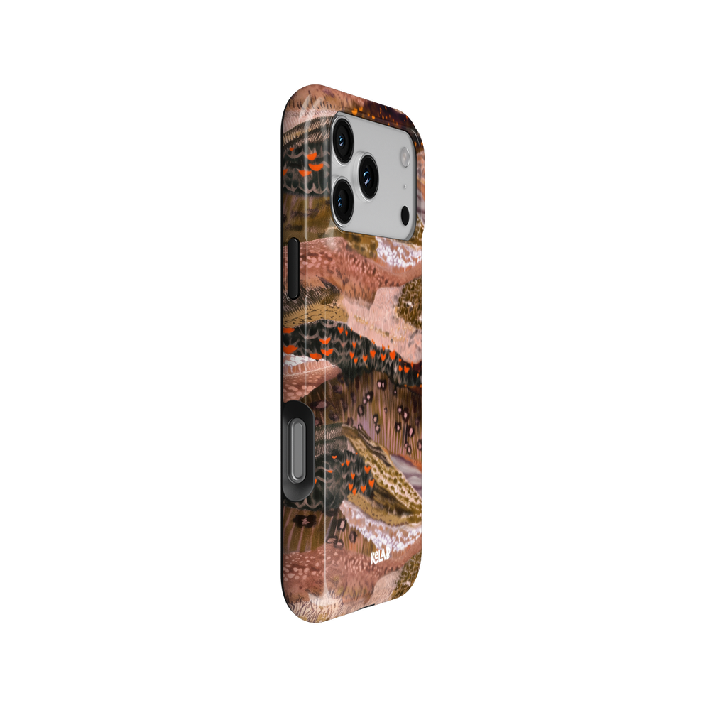 Wildmere | Terracotta Abstract Landscape iPhone Case