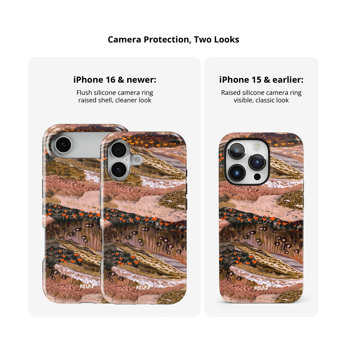 Wildmere | Terracotta Abstract Landscape iPhone Case
