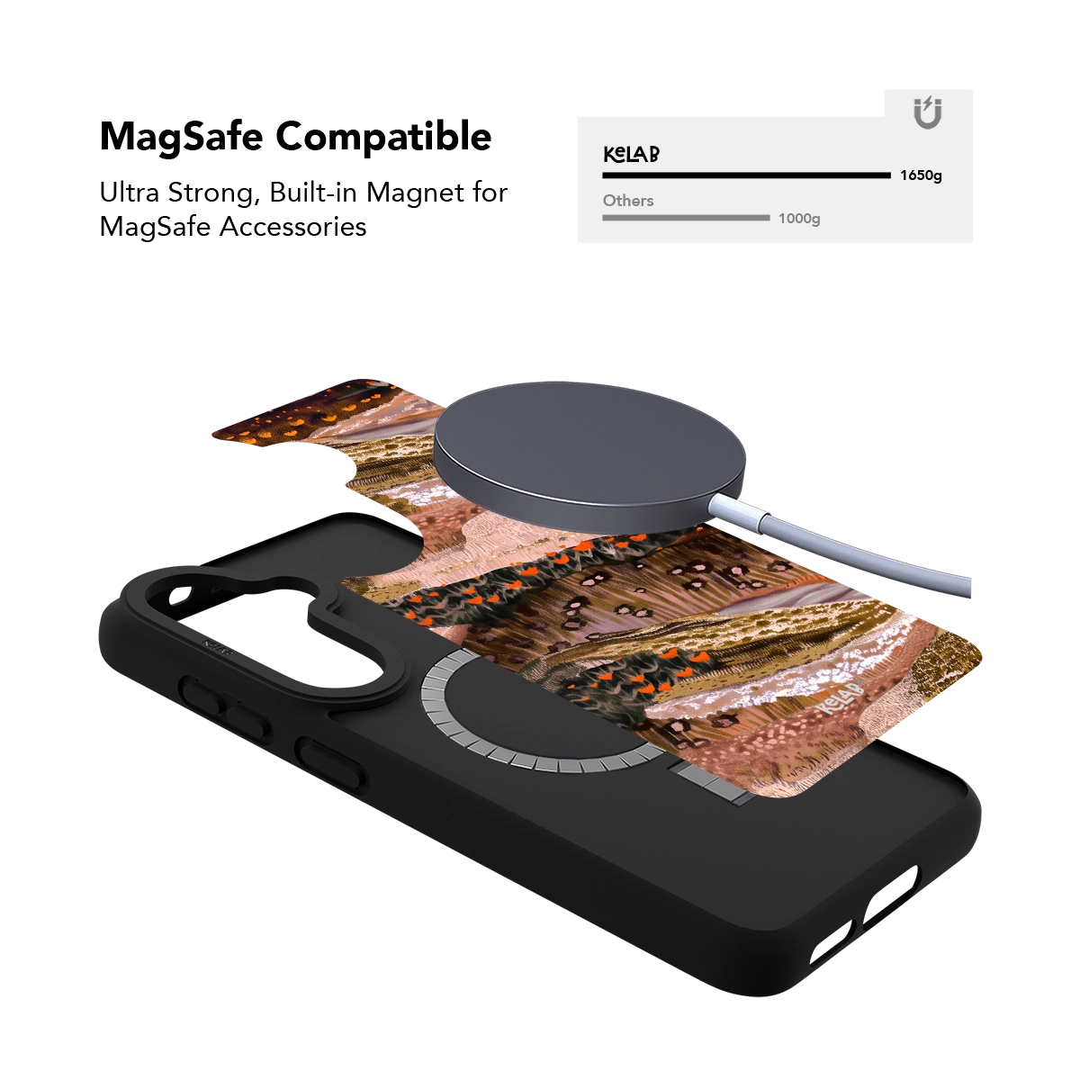 Wildmere | Terracotta Abstract Landscape Samsung Case