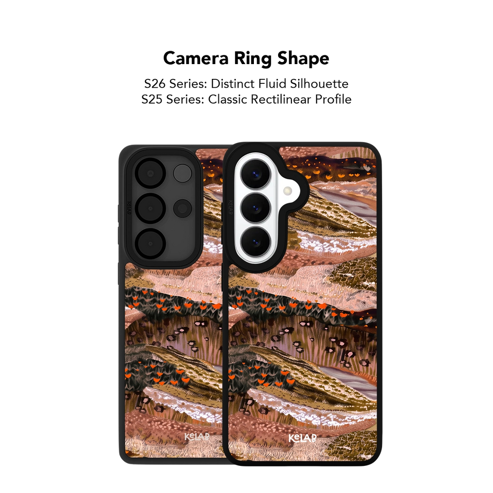 Wildmere | Terracotta Abstract Landscape Samsung Case