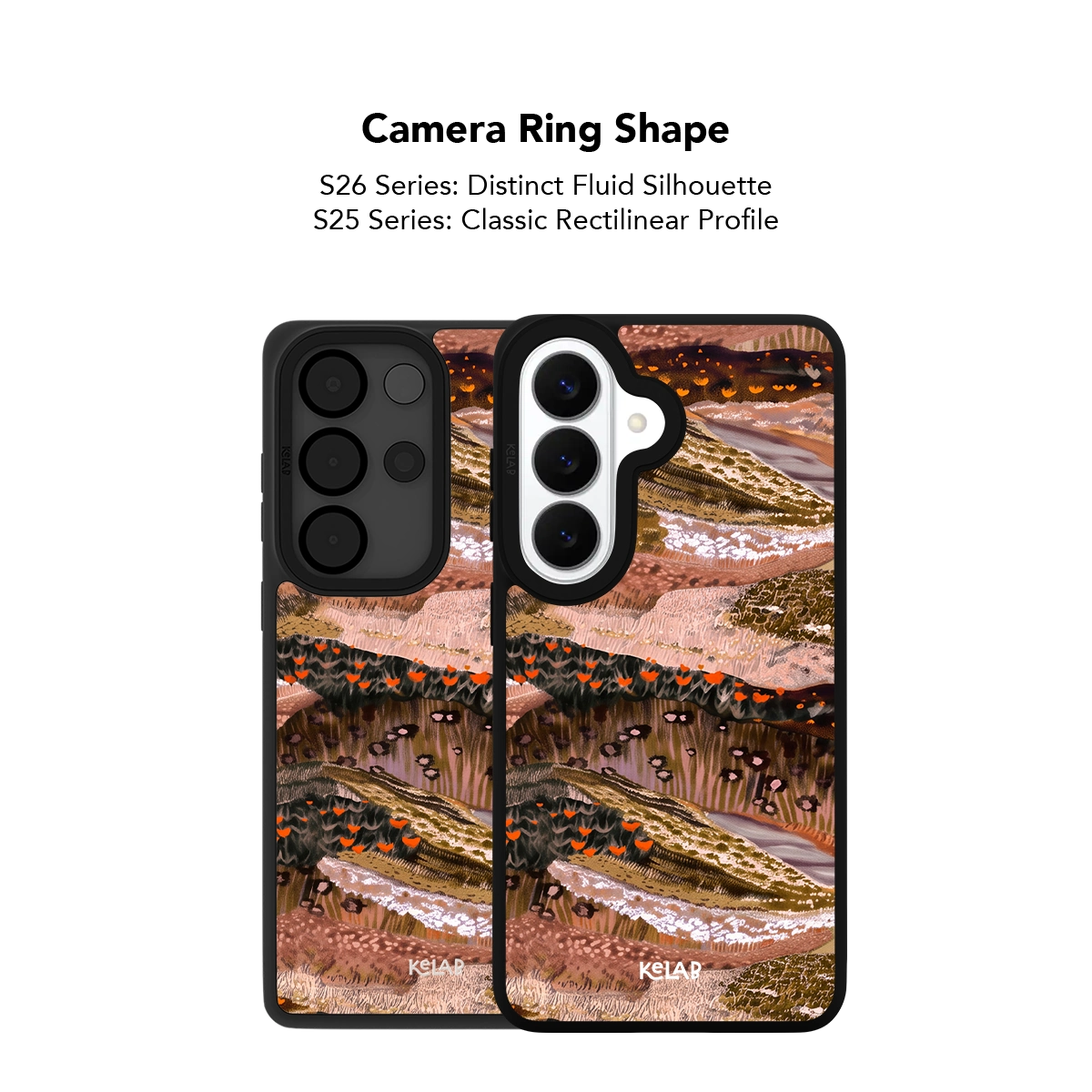 Wildmere | Terracotta Abstract Landscape Samsung Case