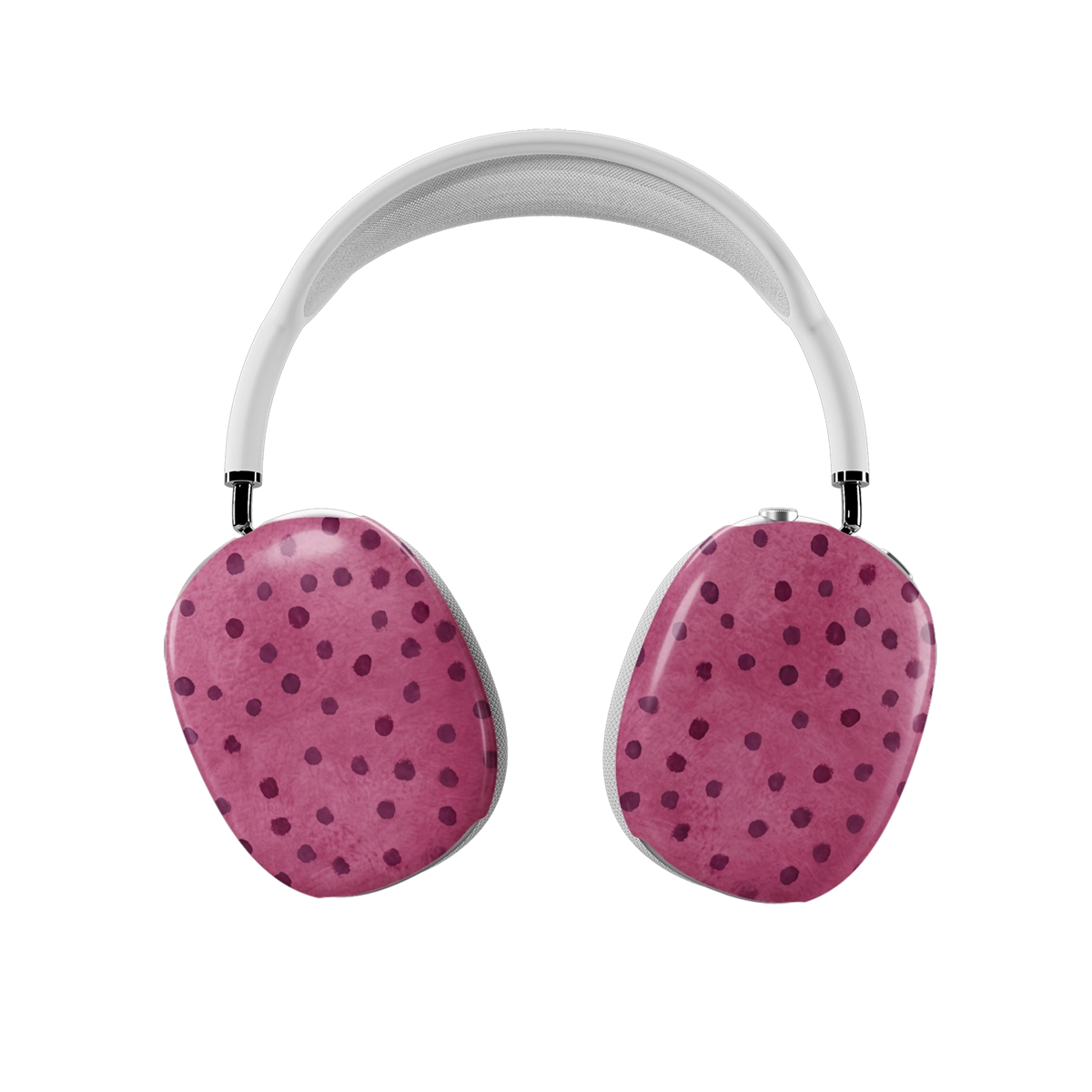 Rosehush | Pink Watercolor Polka Dot AirPods Max Case