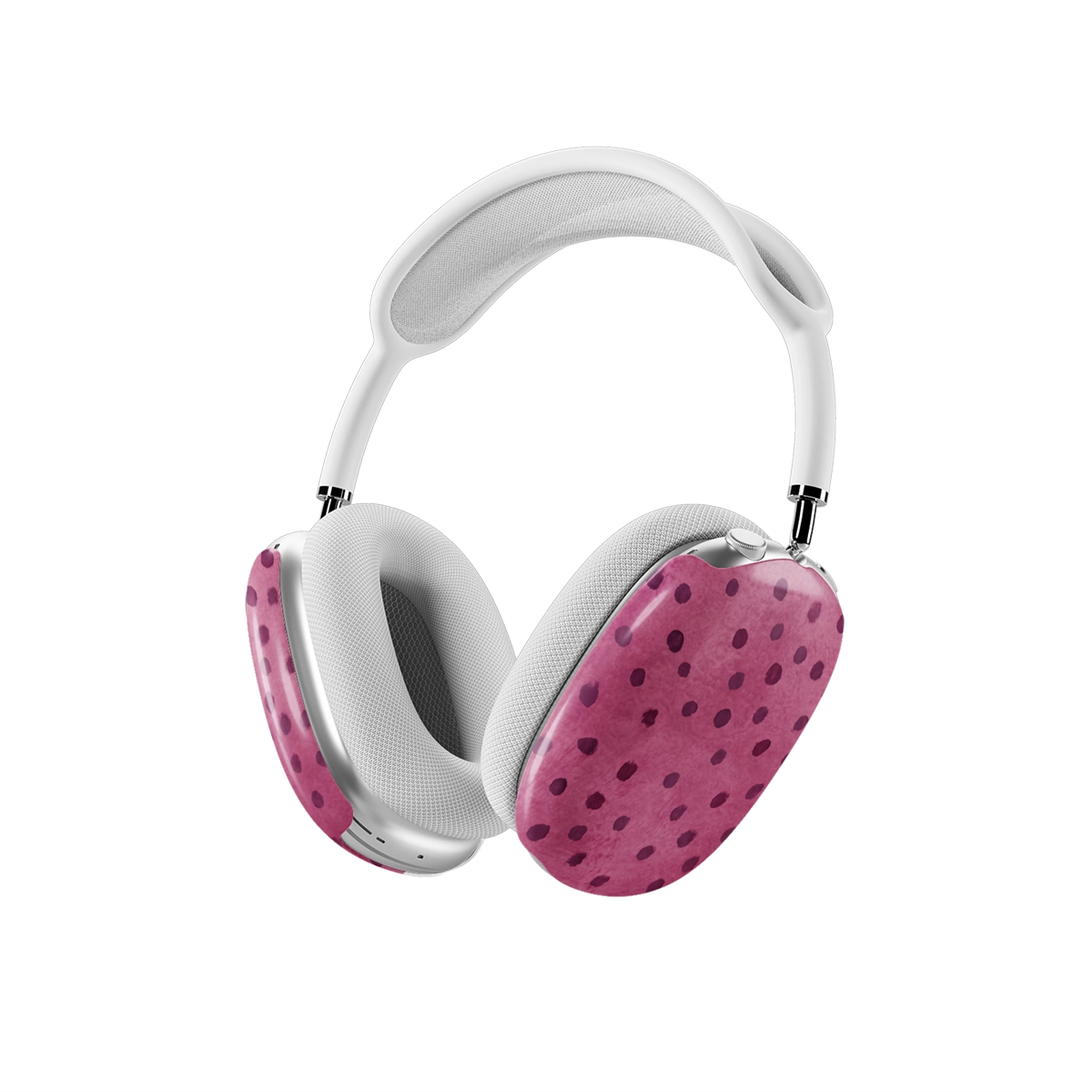 Rosehush | Pink Watercolor Polka Dot AirPods Max Case