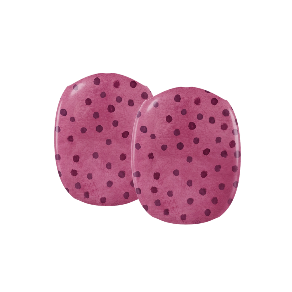 Rosehush | Pink Watercolor Polka Dot AirPods Max Case