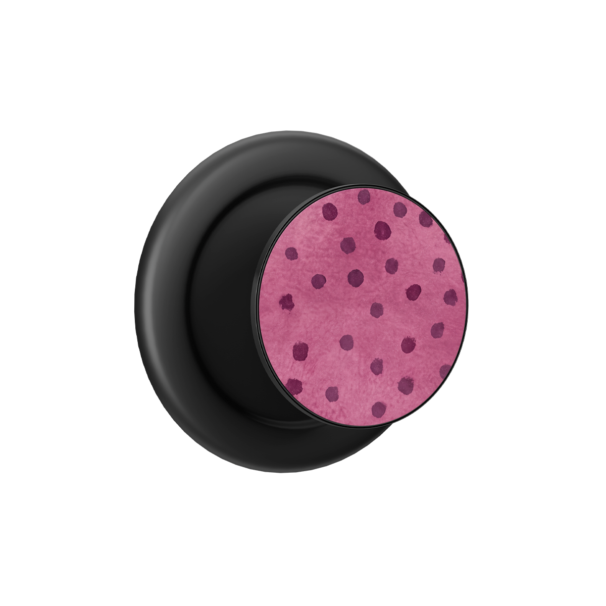 Rosehush | Pink Watercolor Polka Dot MagSafe Grip