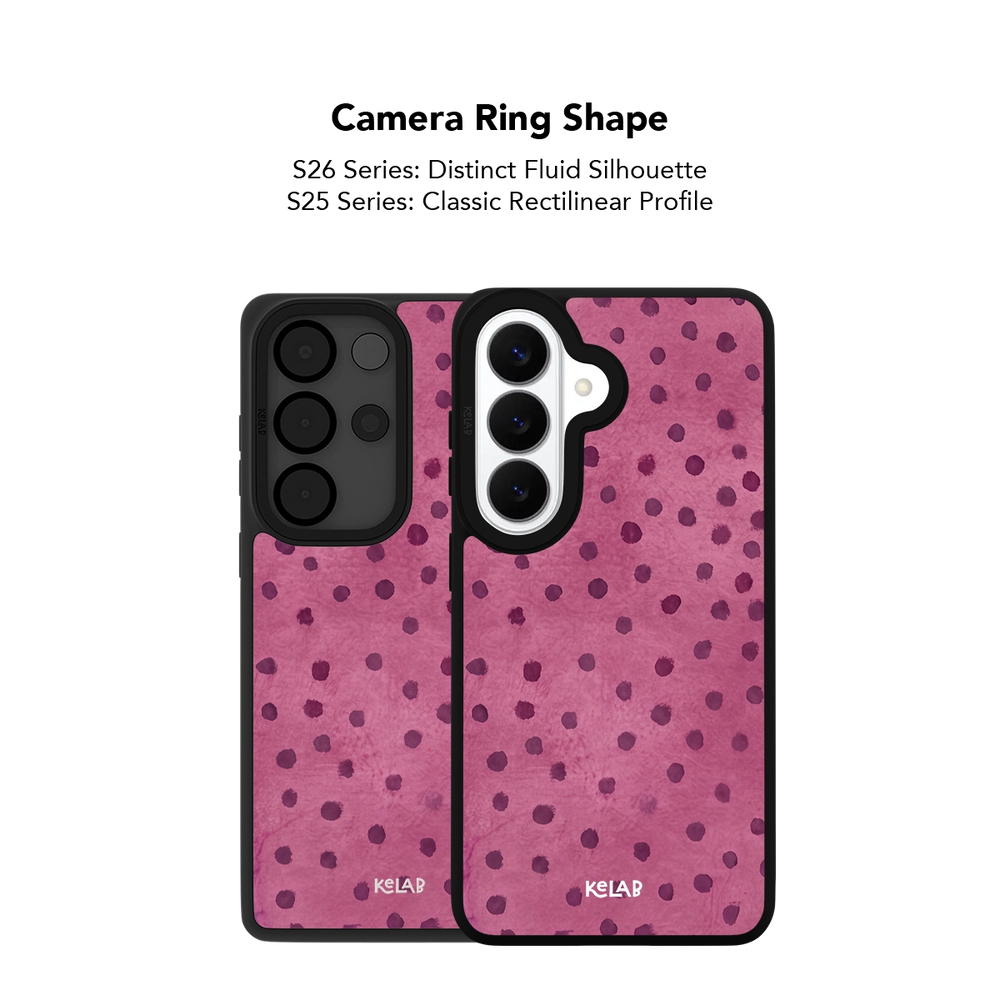 Rosehush | Pink Watercolor Polka Dot Samsung Case