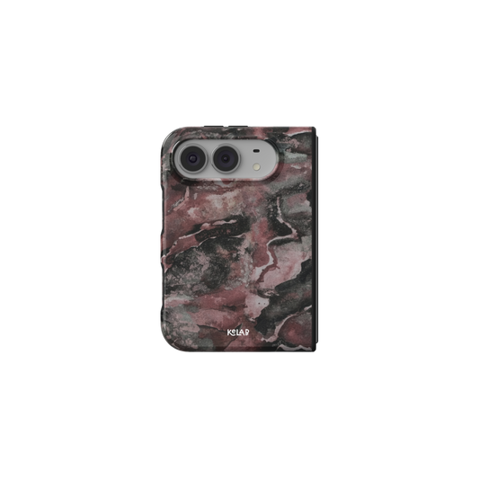 Smoke Mauve | Gray Mauve Marble iPhone Case