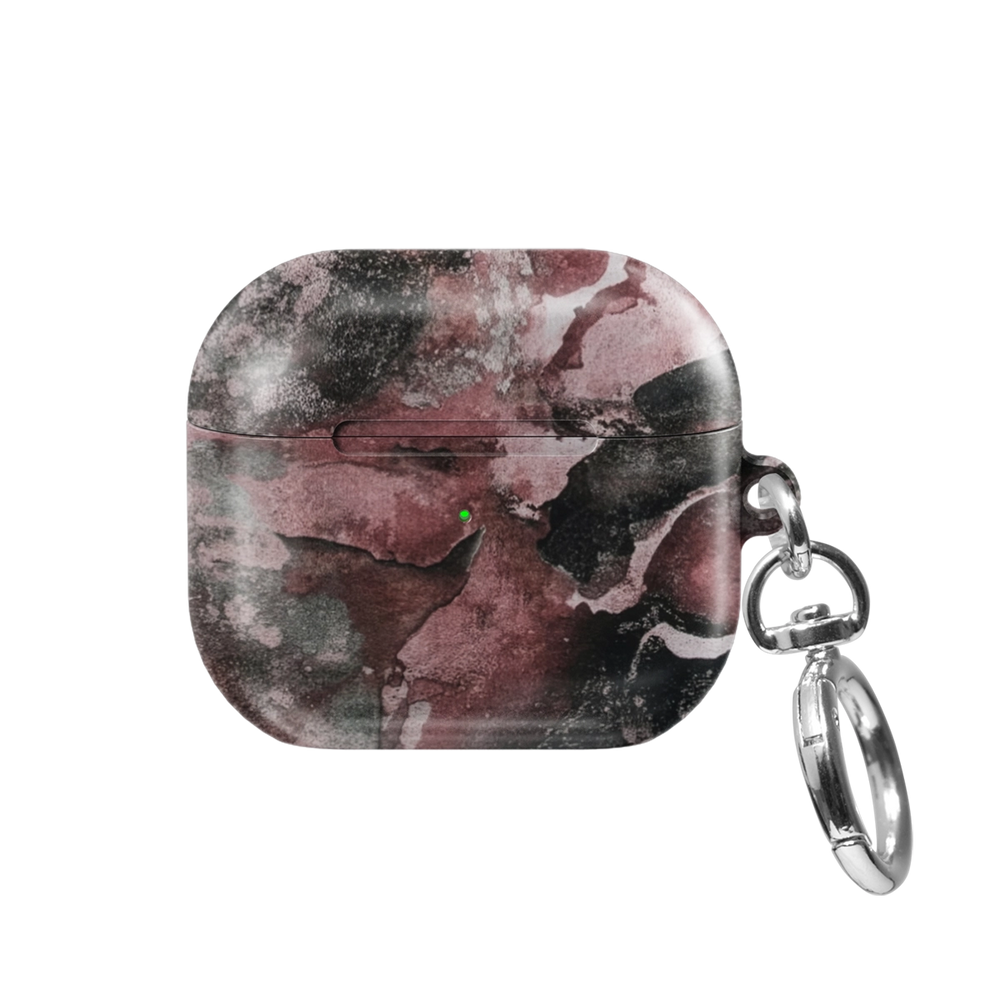 Smoke Mauve | Gray Mauve Marble AirPods Case