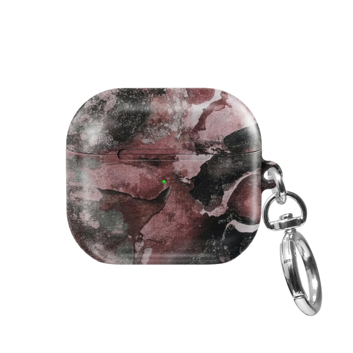 Smoke Mauve | Gray Mauve Marble AirPods Case