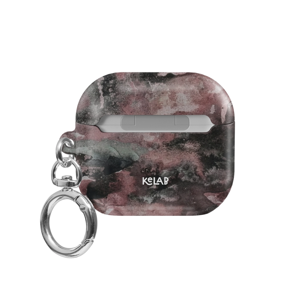 Smoke Mauve | Gray Mauve Marble AirPods Case