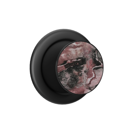 Smoke Mauve | Gray Mauve Marble MagSafe Grip