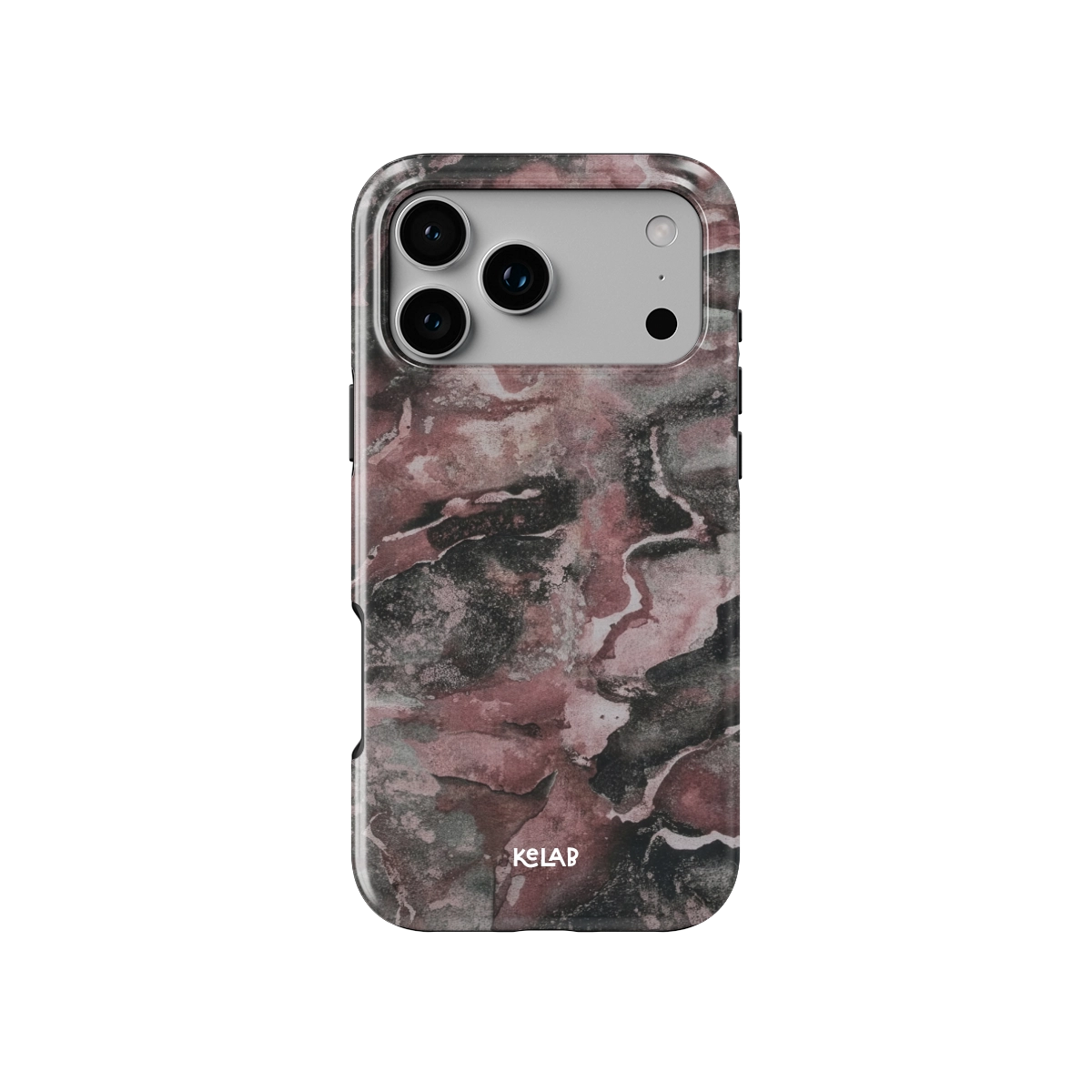 Smoke Mauve | Gray Mauve Marble iPhone Case