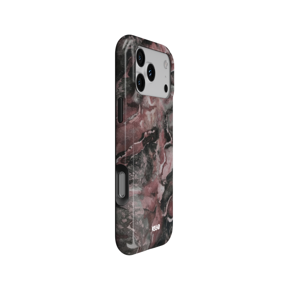 Smoke Mauve | Gray Mauve Marble iPhone Case