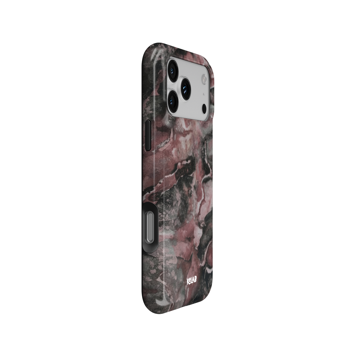 Smoke Mauve | Gray Mauve Marble iPhone Case