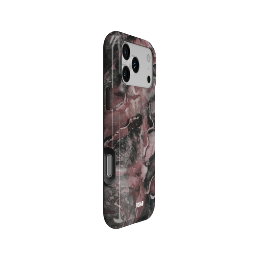 Smoke Mauve | Gray Mauve Marble iPhone Case