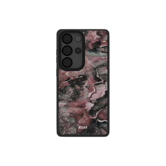 Smoke Mauve | Gray Mauve Marble Samsung Case