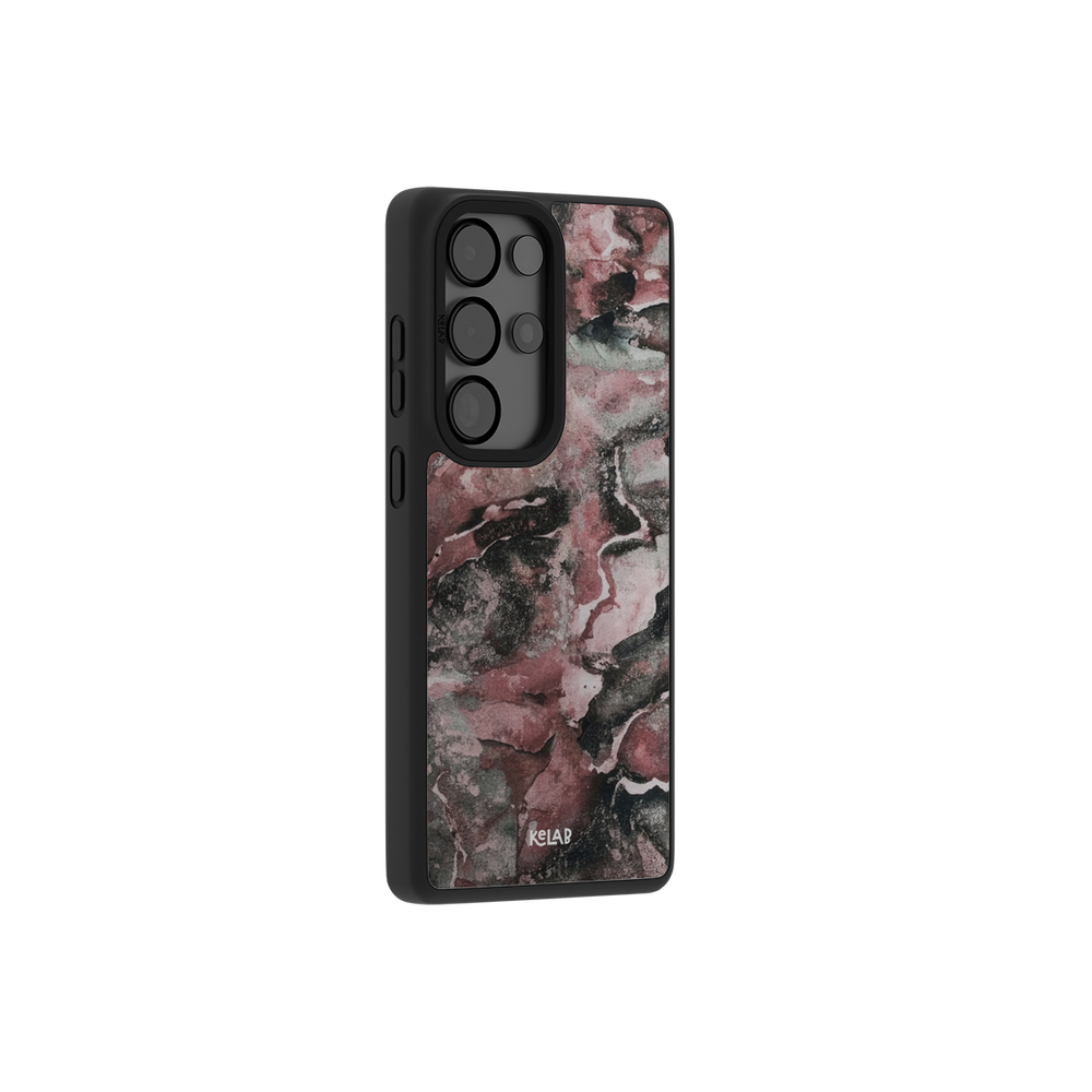 Smoke Mauve | Gray Mauve Marble Samsung Case