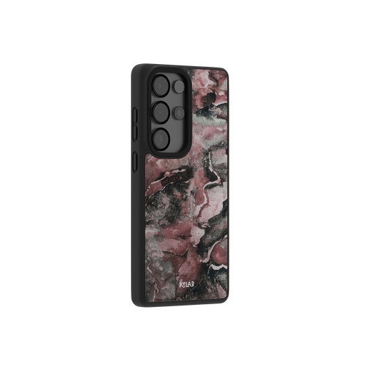 Smoke Mauve | Gray Mauve Marble Samsung Case