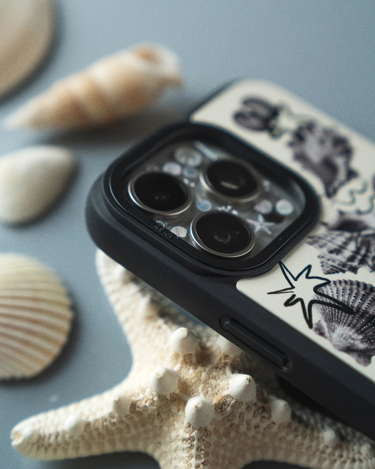 Seashell Sketch iPhone Case – styled look 2