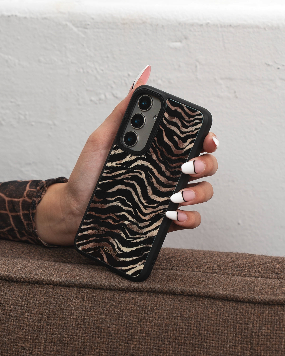 Shadow Striker | Zebra Stripe Samsung Phone Case