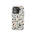 Pistachio Cream | White Terrazzo Phone Case