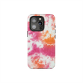 Citrus Blush | Pink-Orange Tie-Dye Phone Case
