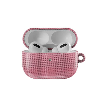 Rosé | Pink Flannel Minimalist AirPods Case