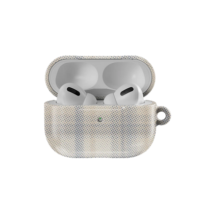 Oatmilk | Beige Flannel Minimalist AirPods Case