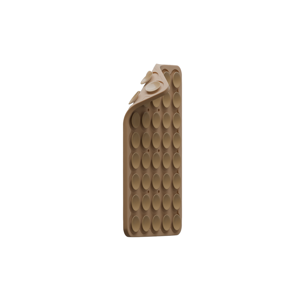 Oat Milk | Taupe Bendable Suction Cup Phone Holder