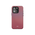 Blush Weave | Pink Houndstooth Phone Case