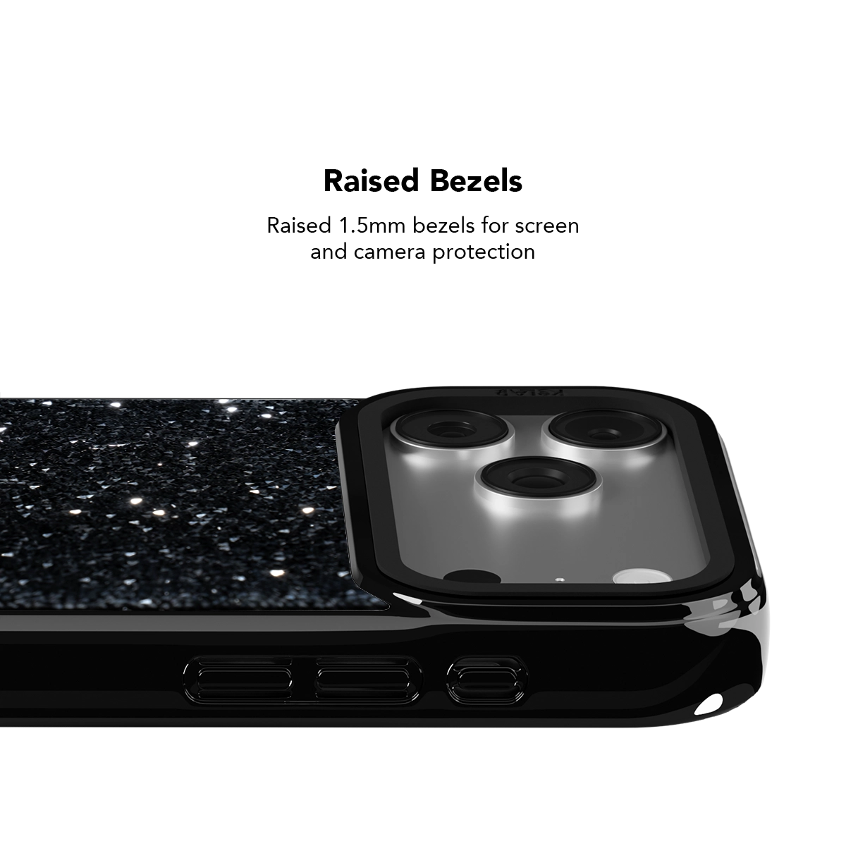 Midnight Muse | Black Dimond iPhone Case