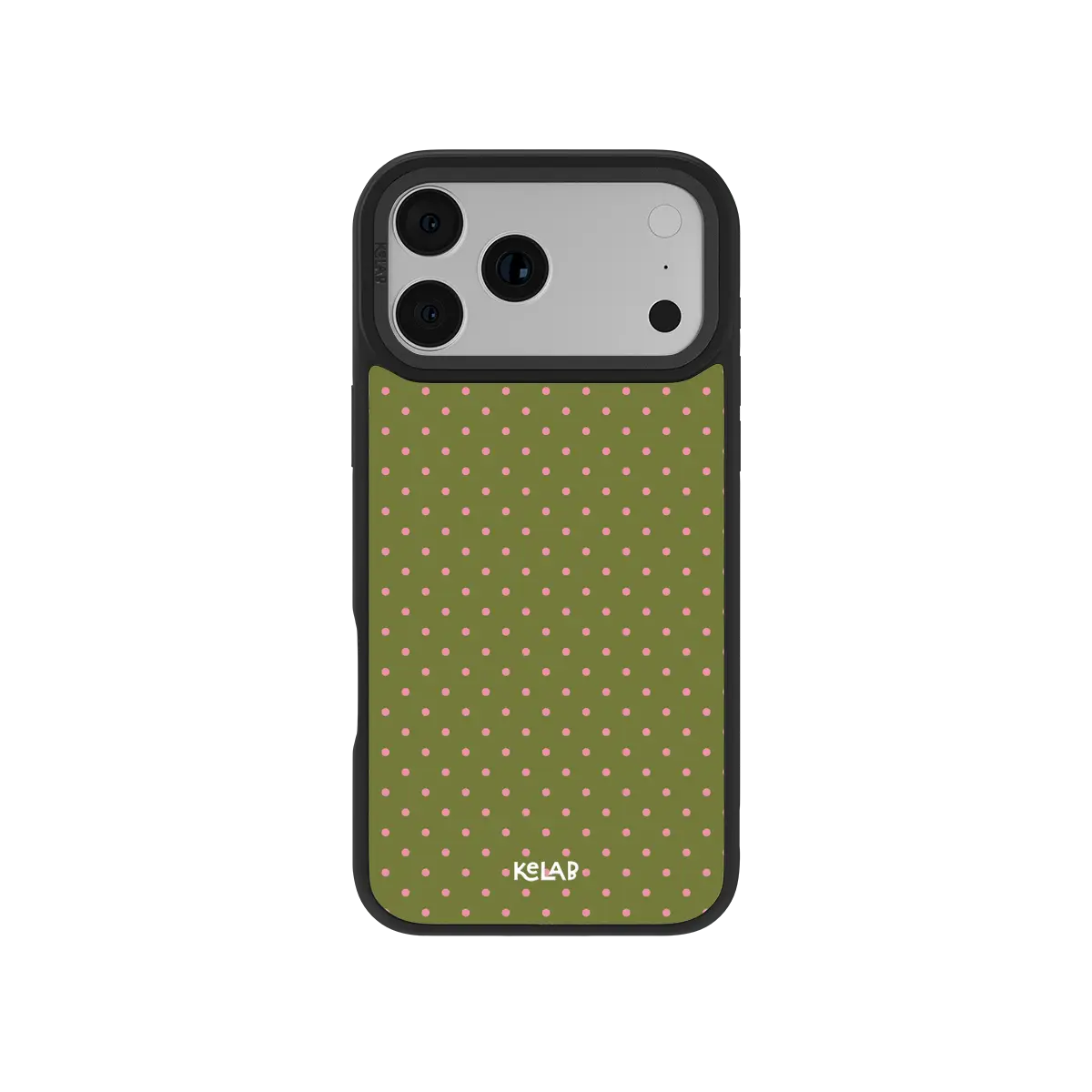 Matcha Bloom | Green Polka Dot iPhone Case