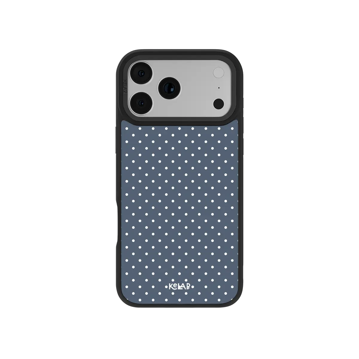 Fog Drift | Blue Polka Dot iPhone Case