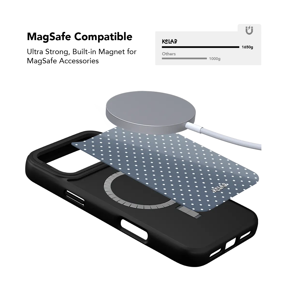 Fog Drift | Blue Polka Dot iPhone Case
