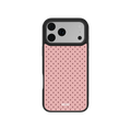 Rose Cipher | Pink Polka Dot iPhone Case
