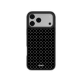 Midnight Constellation | Black Polka Dot iPhone Case