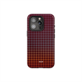 Garnet Weave | Burgundy Houndstooth Phone Case