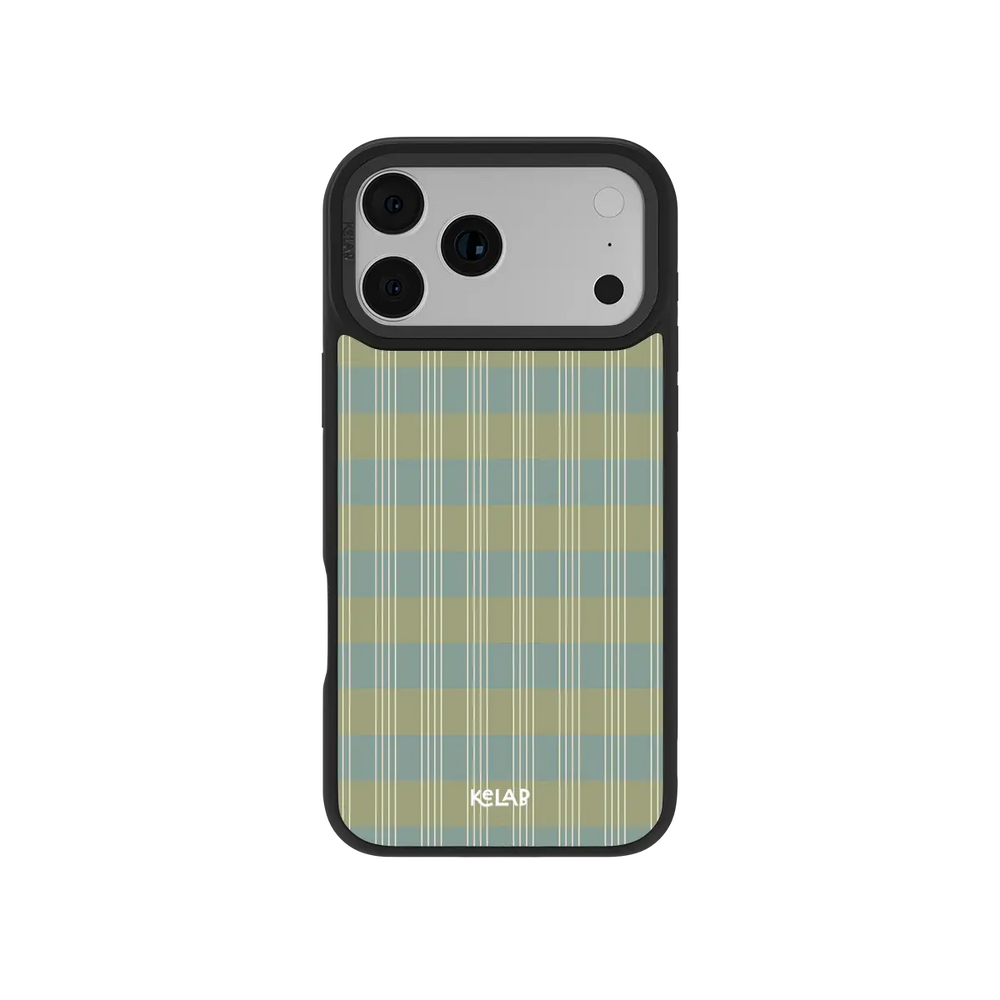 Meadowbrook | Sage Green Tartan Plaid iPhone Case