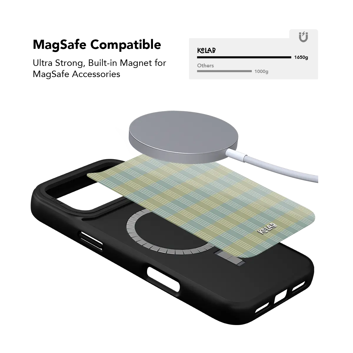 Meadowbrook | Sage Green Tartan Plaid iPhone Case