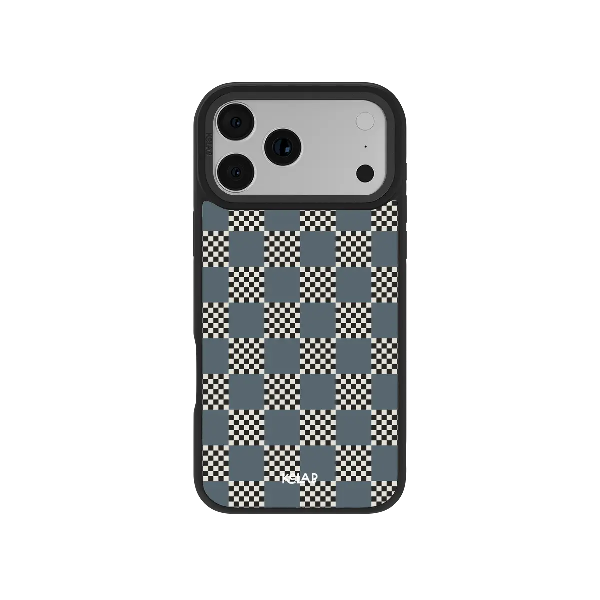 Chambray | Blue Checkerboard iPhone Case