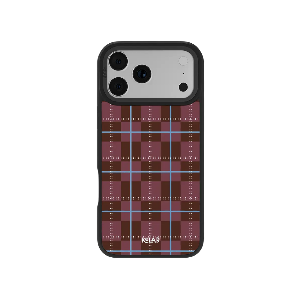 Braemar | Maroon Tartan Plaid iPhone Case