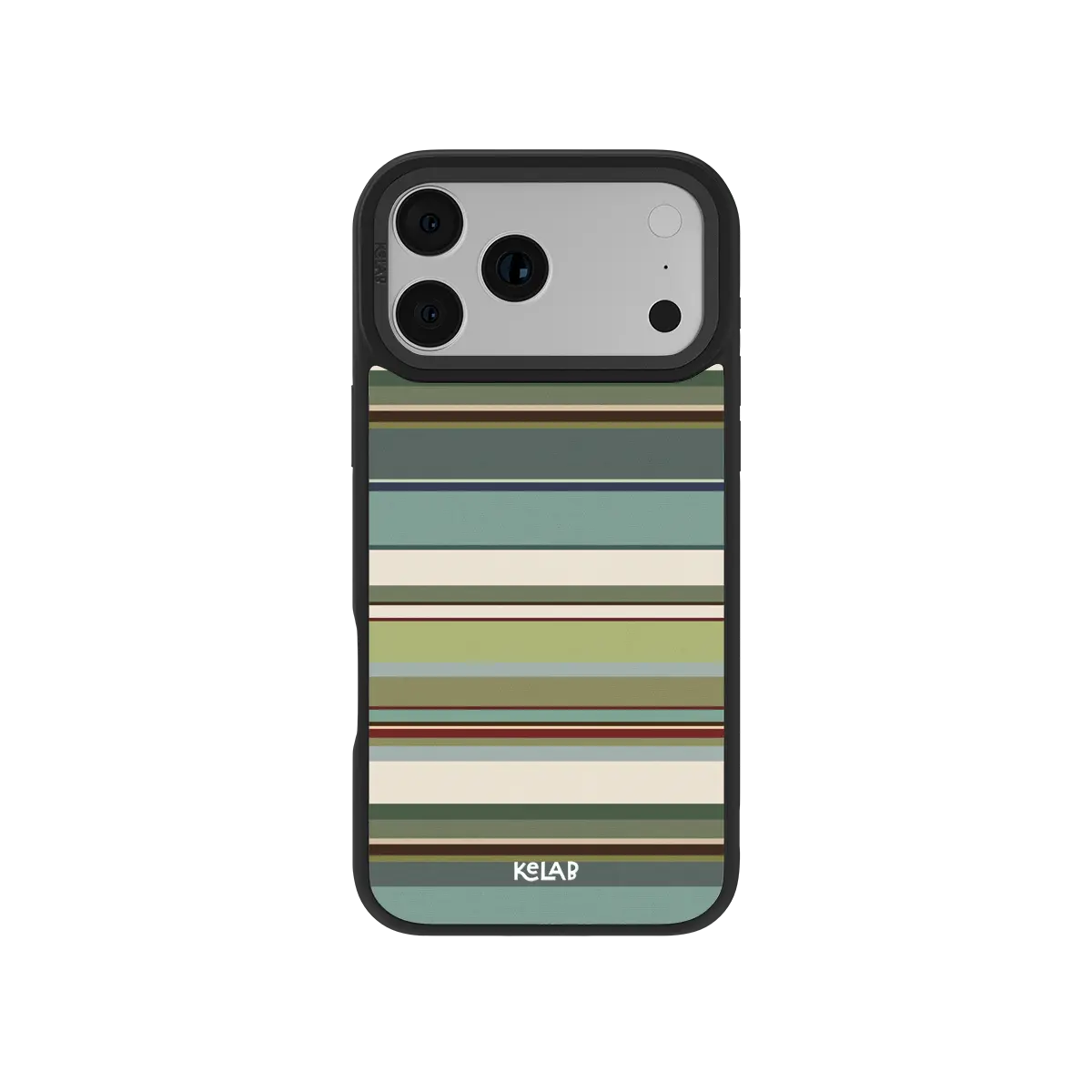 Sagebrush | Sage Green Multi-Stripe iPhone Case