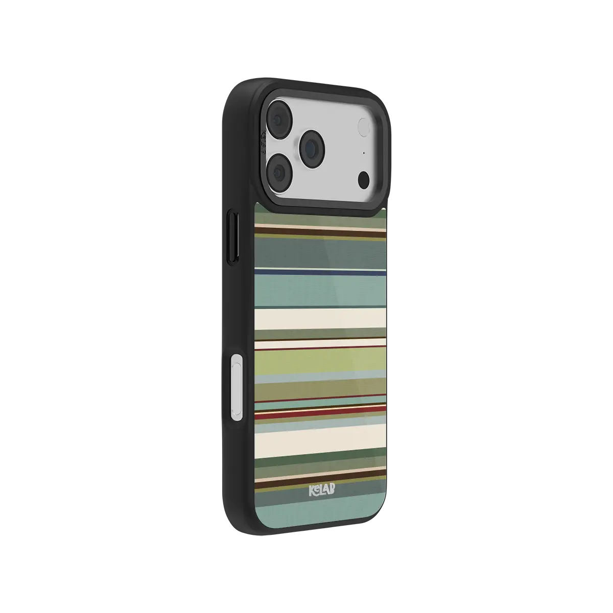 Sagebrush | Sage Green Multi-Stripe iPhone Case