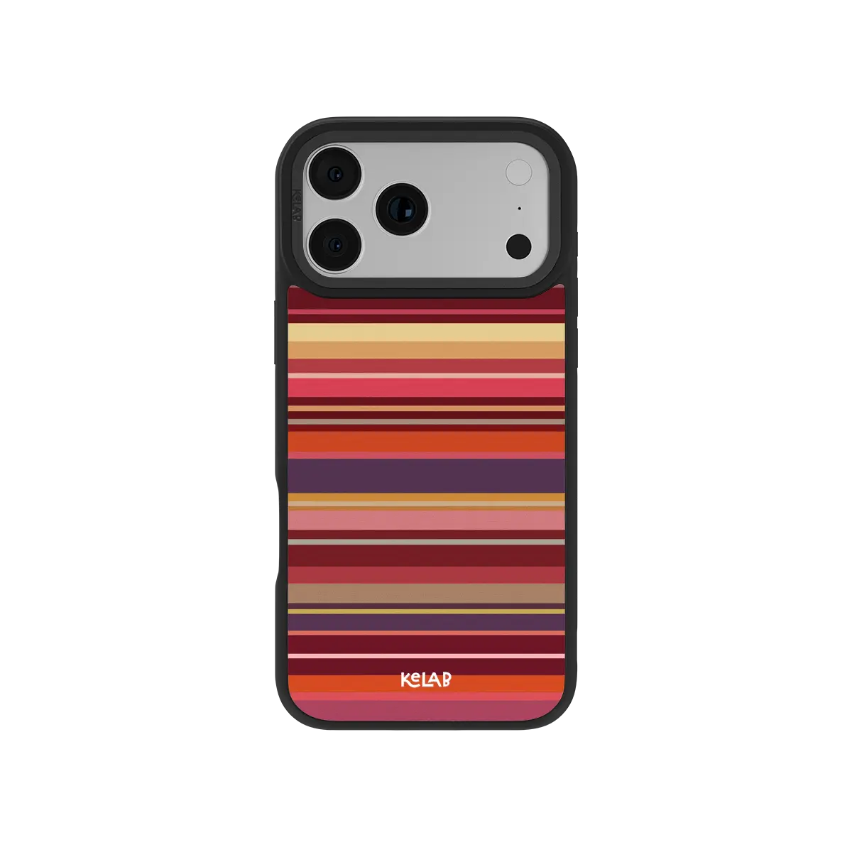 Marrakesh | Warm Red Multi-Stripe iPhone Case