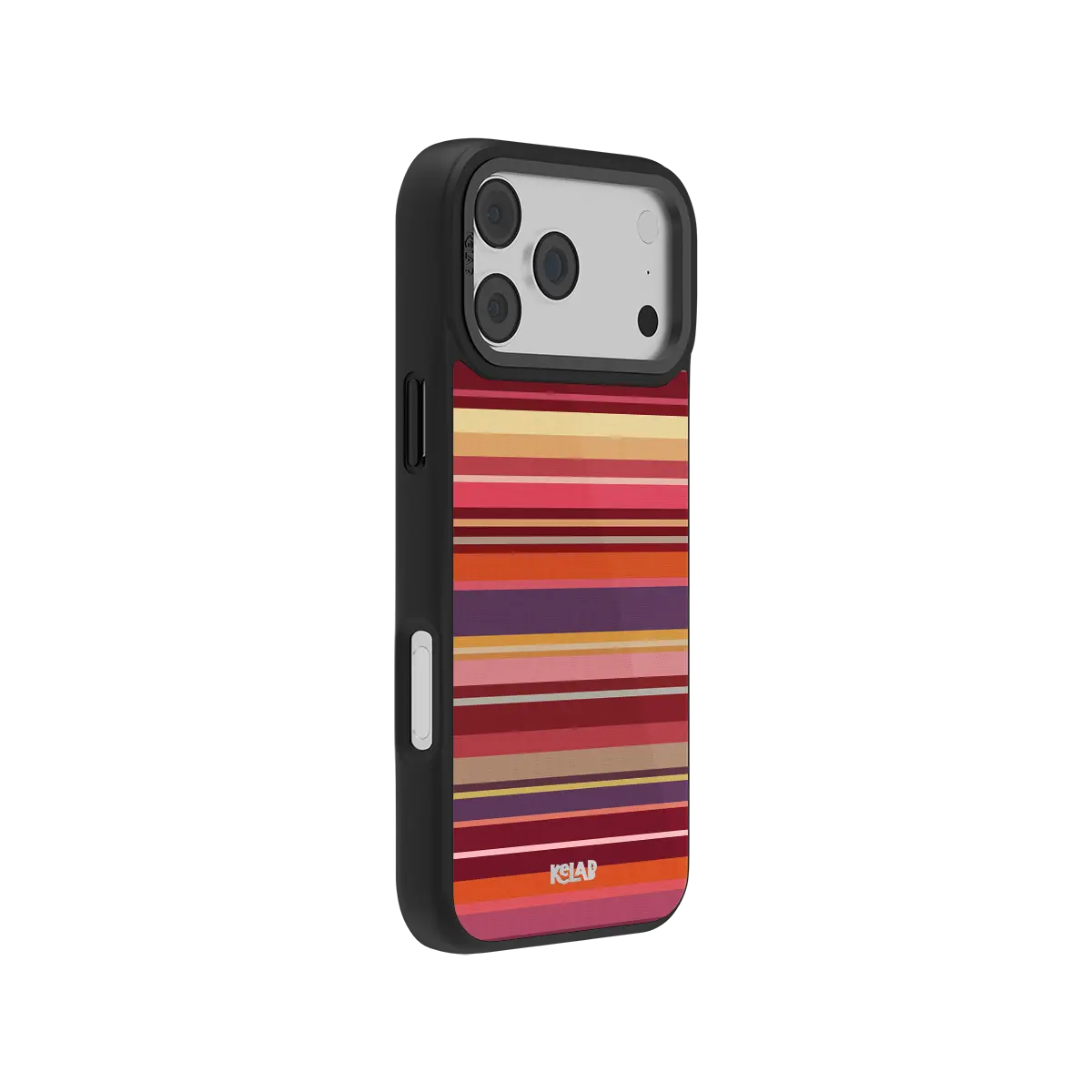Marrakesh | Warm Red Multi-Stripe iPhone Case