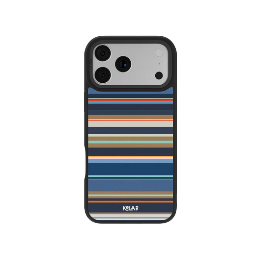 Regatta | Navy Nautical Multi-Stripe iPhone Case
