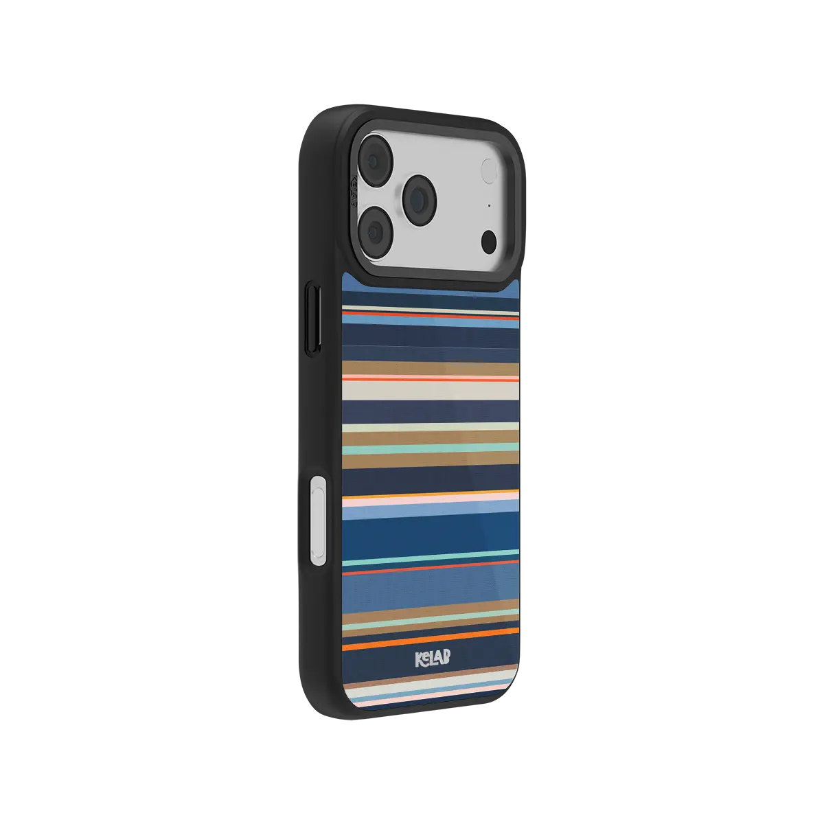 Regatta | Navy Nautical Multi-Stripe iPhone Case
