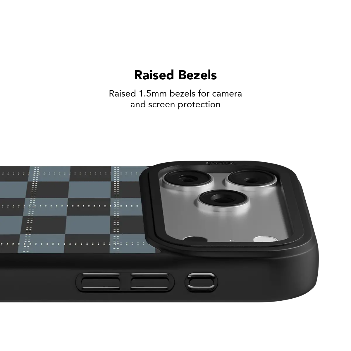 Balmoral | Blue & Charcoal Tartan Plaid iPhone Case